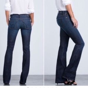 Citizens Of Humanity Dark Blue Kelly Lowrise Bootcut Jeans